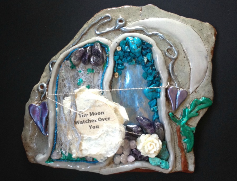 The Moon Watches Over You - A One of a Kind Artist Book