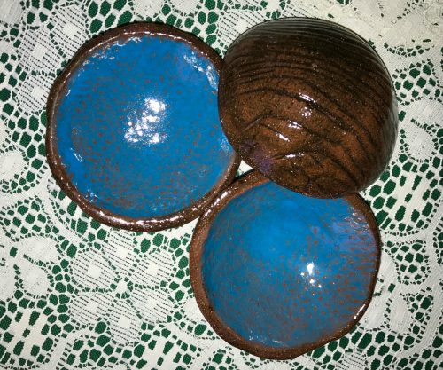 Tiny Turquoise Bowls