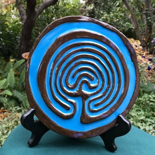 Turquoise Finger Labyrinth