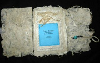 Handmade Book Artists create Artist Books - Here is my Flute Song Example